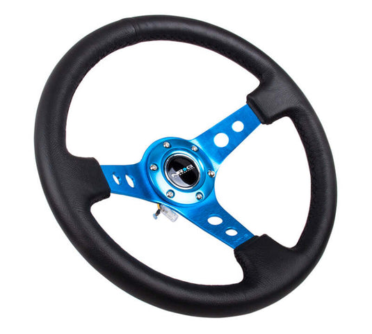 Nrg RST-006BK-WT-B NRG Steering Wheels - Reinforc