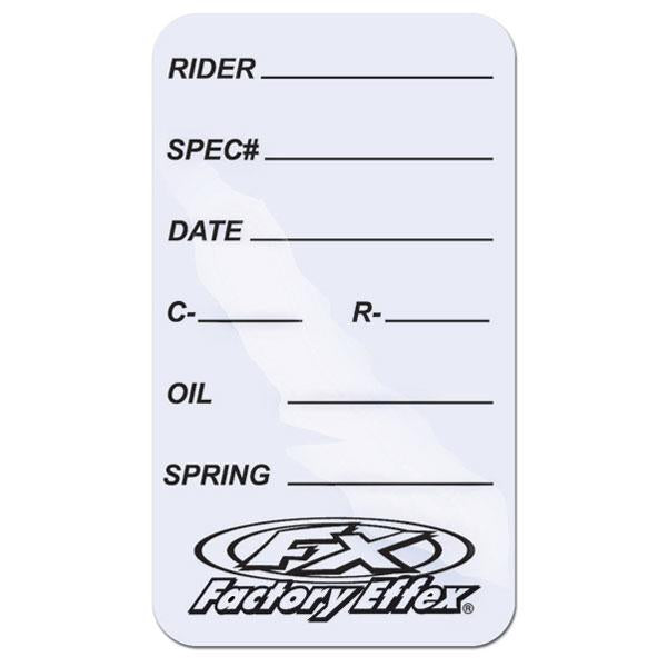 Factory Effex 06-90021 Suspension Spec Sticker