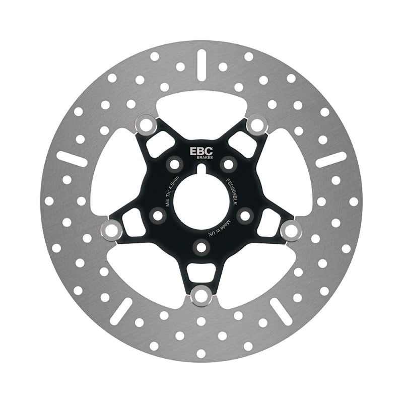 Load image into Gallery viewer, Ebc Powersports FSD009BLK EBC Black Chrome Rotors
