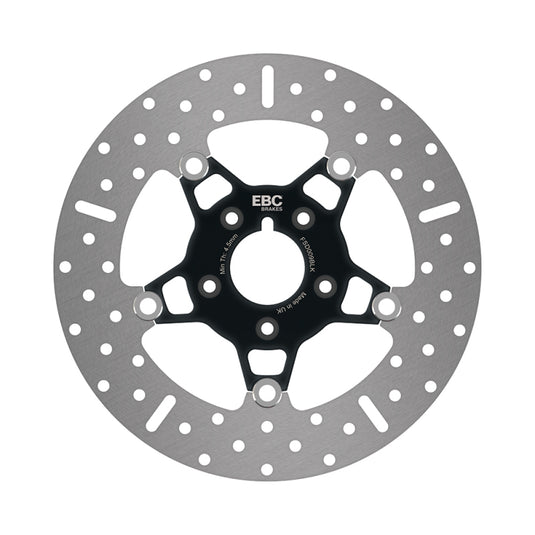 Ebc Powersports FSD009BLK EBC Black Chrome Rotors
