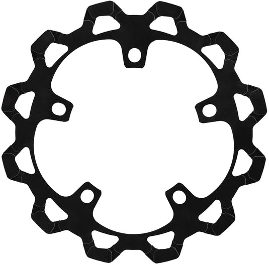 Lyndall Racing Brakes 6-631 Touring One Piece Rotor - 12.5in. - Black