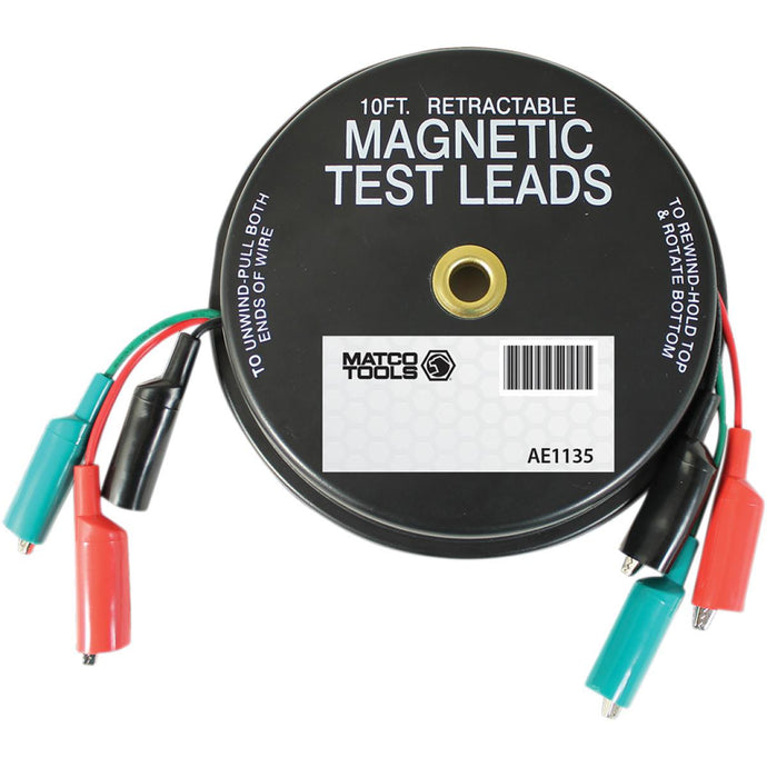 Lang Tools 1135 Retractable Test Leads with Magnetic Back