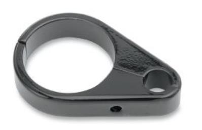 Drag Specialties 0658-0079 Die-Cast Clutch Cable Clamp - 1 1/2in - Black