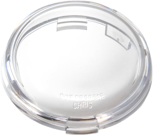 Letric Lighting Co. LLC-2C 2in. Bullet Turn Signal Lens - Clear