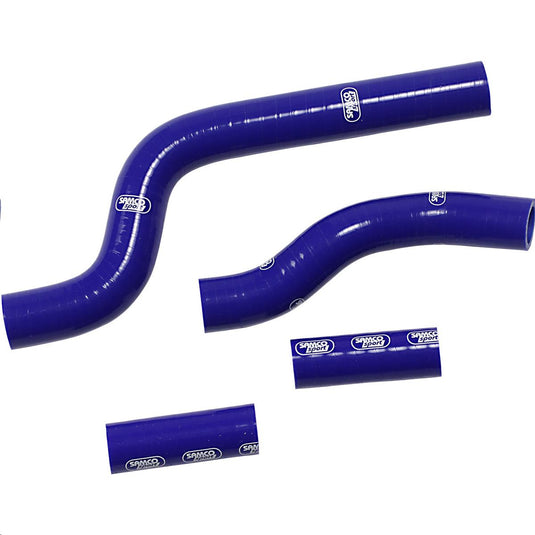 Moose Racing YAM-24-BL Race Fit Radiator Hose Kit without Clamps - 4 - Blue