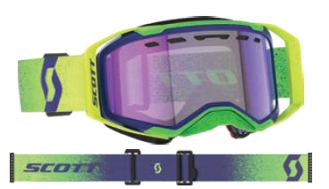 Midnight Purple/Safety Yellow / LS Blue Lens
