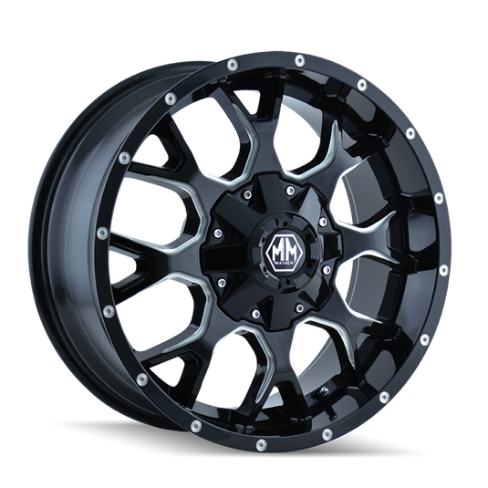 Mayhem 8015-2937M MAY Warrior 8015 Wheels