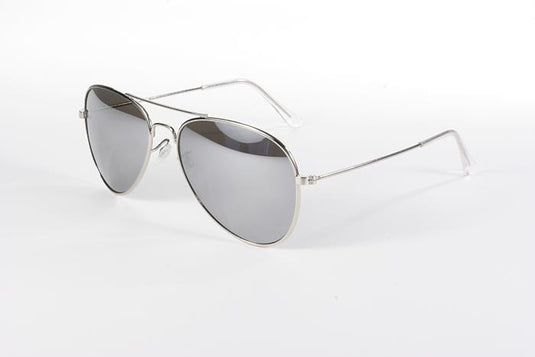 Silver / Smoke Mirror Lens