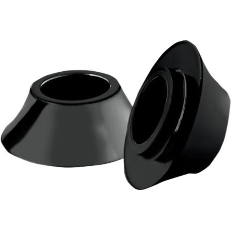 Rc Components HD-SPCR-2B Tapered Front Axle Spacers - Black