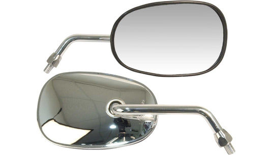 Emgo 20-29722 OEM Style Mirror - Chrome - Left