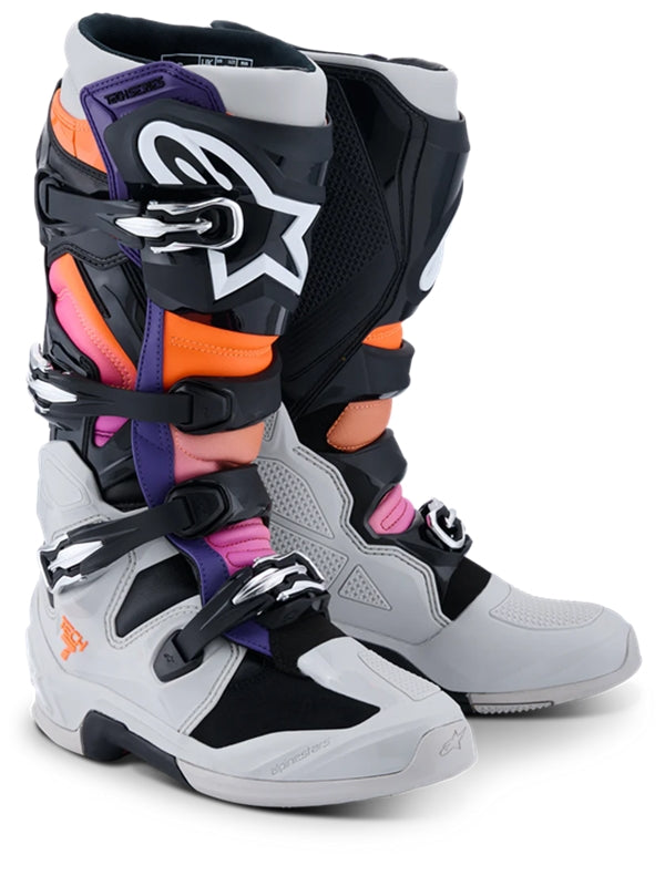 Load image into Gallery viewer, Black/Light Gray/Orange Fluo/Magenta
