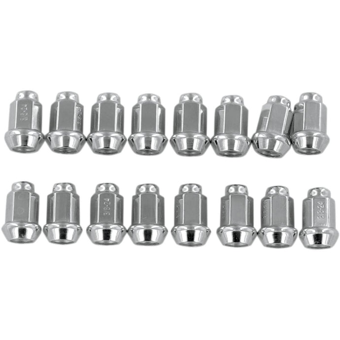 Itp ALUG13BX Lug Nuts - 3/8in.-24, 60 deg. Tapered, 14mm Head