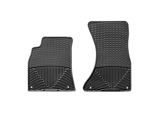 Weathertech W111 WT Rubber Mats - Front - Blk