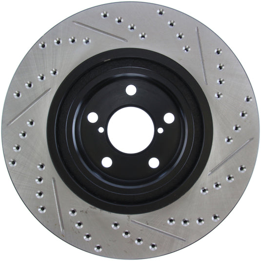 Stoptech 127.47021R ST Slot & Drill Brake Rotors
