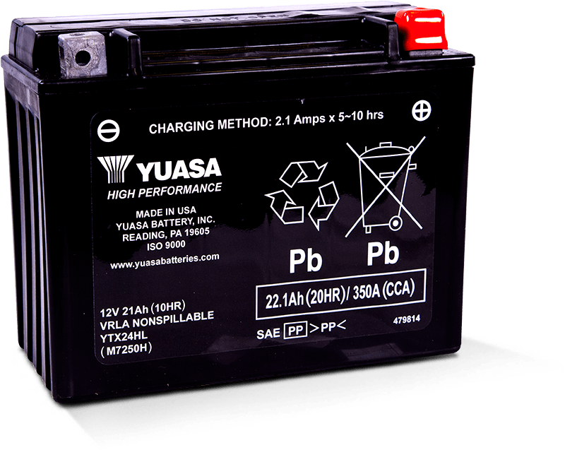 Load image into Gallery viewer, Yuasa Battery YUAM7250H YSA Maintenance Free Battery
