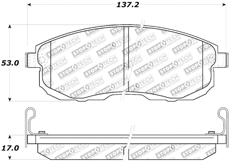 Load image into Gallery viewer, Stoptech 309.08150 ST Sport Brake Pads
