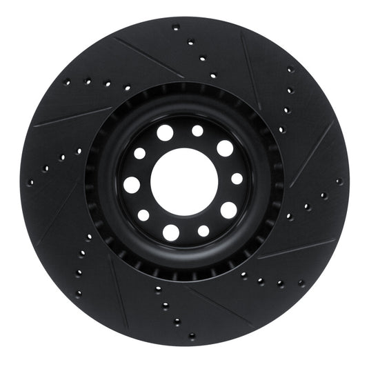 R1 Concepts 633-16012L RNC Brake Rotor - Drill & Slot