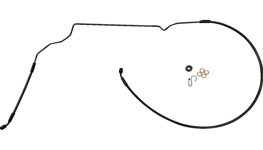 Magnum SBB1134-00 XR Stainless Extreme Response Front DOT Lower Brake Line