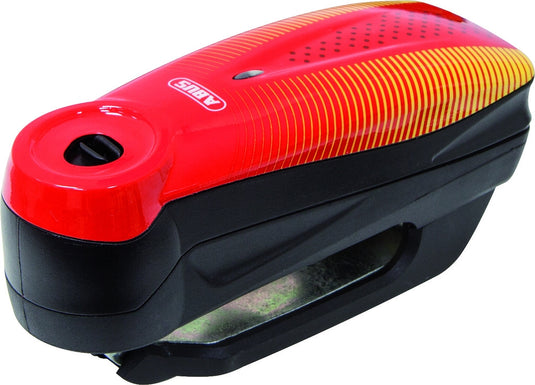 Abus 4140 7000 RS1 3D Alarm Disc Lock - Sonic Red
