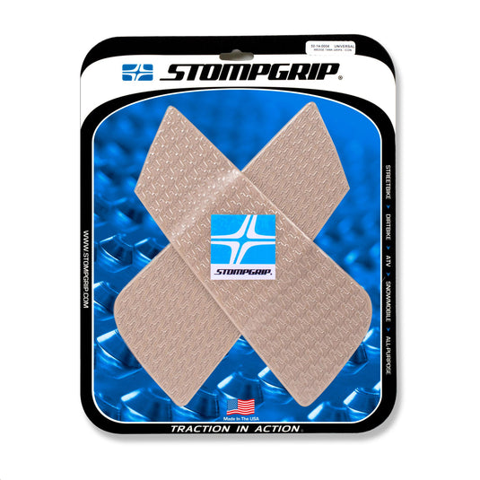 Stompgrip 50-14-0004C Icon Profile Wedge Tank Grips - Clear