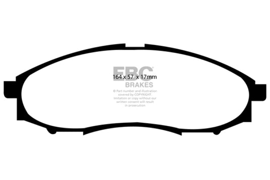 Ebc DP61316 EBC Greenstuff Brake Pad Sets