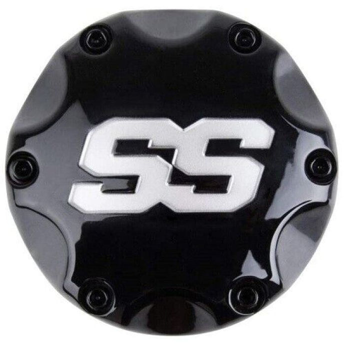 Itp Tire And Wheel 332131SS1R SS Alloy Center Cap - Black - 4/110 Bolt Patttern