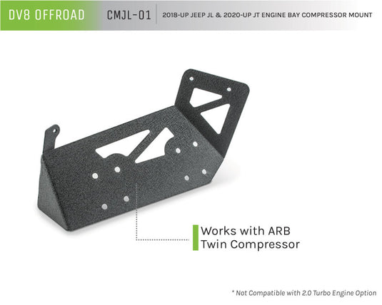 Dv8 Offroad CMJL-01 DVE Compressor Mounts