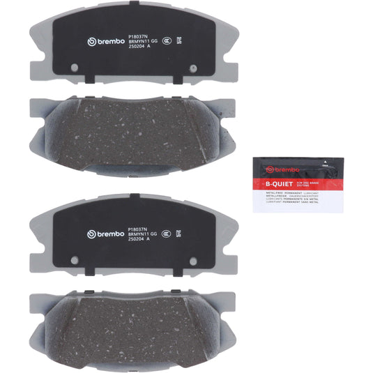 Brembo Oe P18037N BRE Ceramic Pads