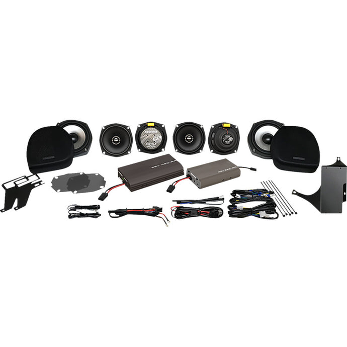 Hogtunes G2 ULTRA 6 PACK-XL 425-Watt G2 Ultra 6 Pack Xl Amplifier/Speaker Kit