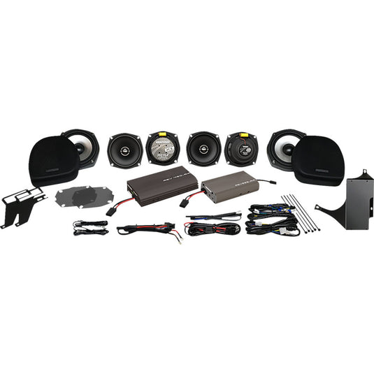 Hogtunes G2 ULTRA 6 PACK-XL 425-Watt G2 Ultra 6 Pack Xl Amplifier/Speaker Kit