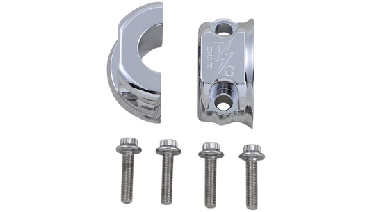 Thrashin Supply Company TSC-2703-3 Brake/Clutch Perch Clamps - Chrome