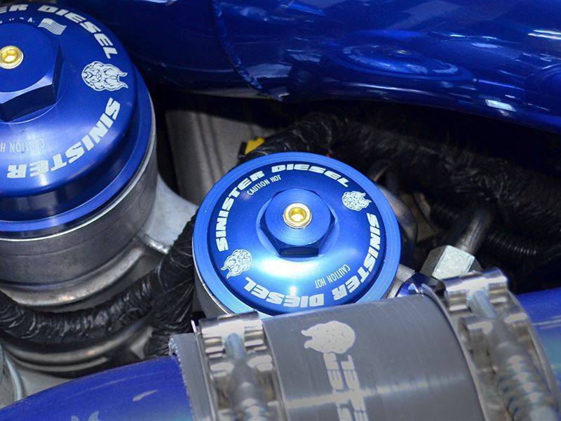 Load image into Gallery viewer, Sinister Diesel SD-FUELBLK-6.0-FFC SIN Fuel Pressure Regulators
