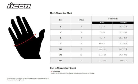Icon PDX3 Gloves