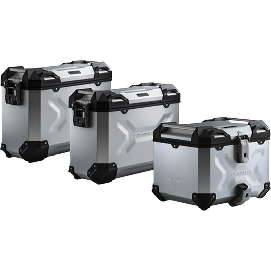 Sw-Motech ADV.07.664.75001/S Adventure Luggage Set - Silver