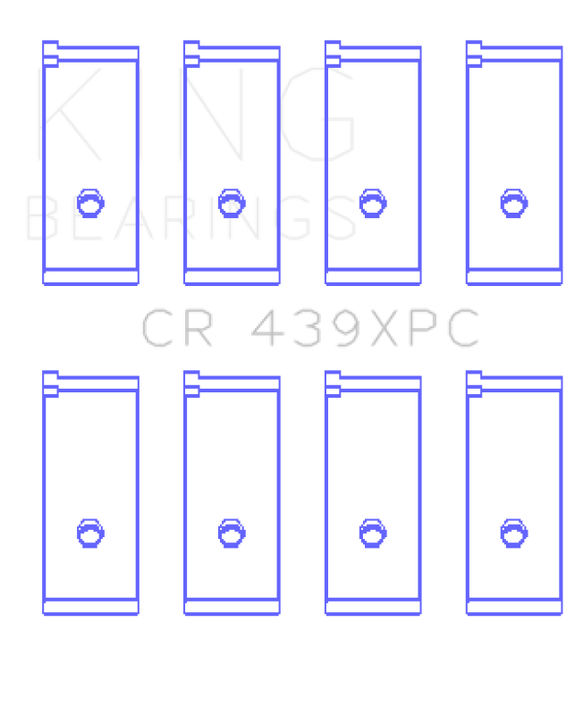 Load image into Gallery viewer, King Engine Bearings CR439XPCSTDX KING Performance Rod Bearings
