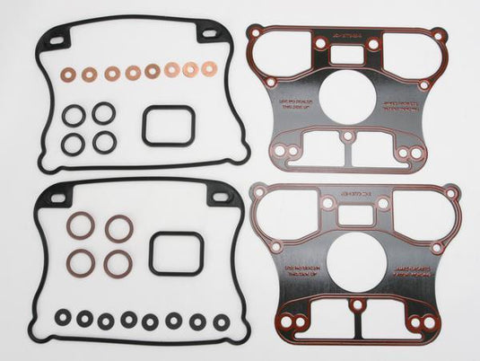 James Gasket 17030-04-X Rocker Cover Gasket Kit with Metal Rocker Base Gaskets