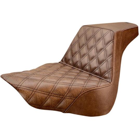Saddlemen 818-27-172BR Step-Up Front LS Seat - Brown Diamond