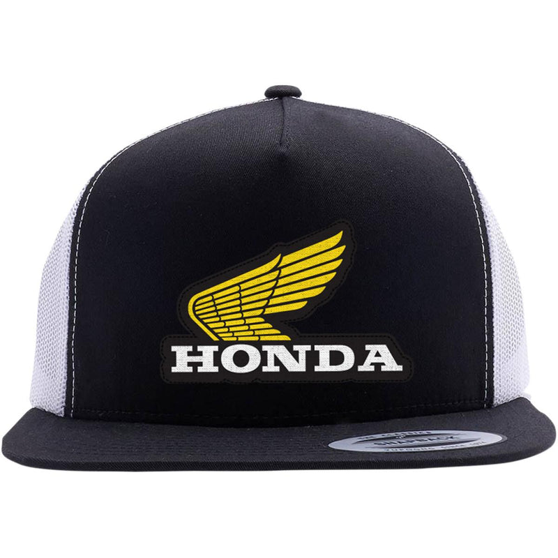 Factory Effex Honda Classic Snapback Hat Black/White Black