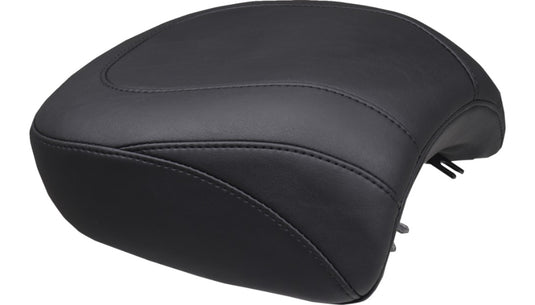 Mustang 88411 Wide Tripper Passenger Seat - Black Stitch