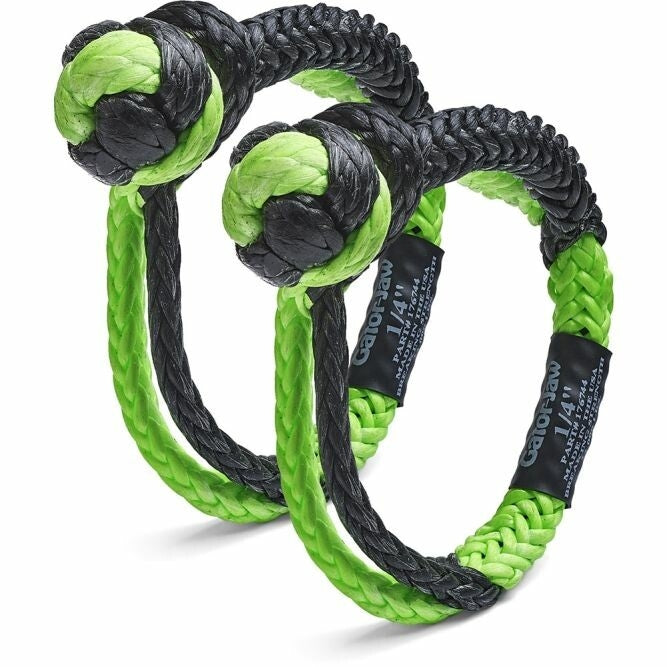 Bubba Rope 176744 Gator Jaw - Green/Black - 1/4in.