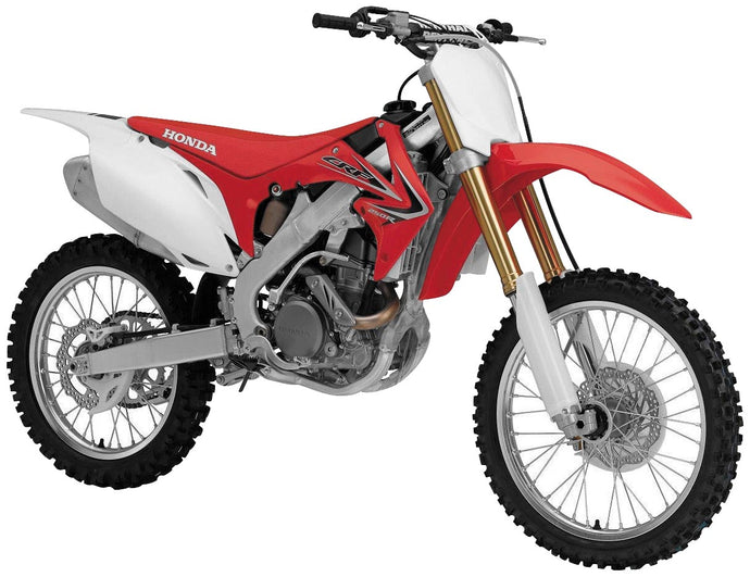 New Ray Toys 57463 Street Bike 1:12 Scale Motorcycle - Honda Crf250r 2012 - Red