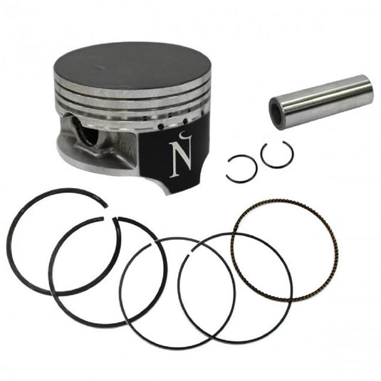 Namura Technologies NA-30000-4 Piston Kit - 1.00mm Oversize to 66.97mm, 9.2:1 Compression
