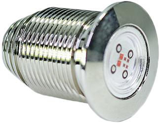 Bagger Nation BOLTS-TB-C Thunder Bolt Led Taillight - 16mm - Chrome