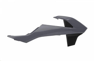 Polisport 8422100008 Radiator Shroud - Nardo Gray/Black