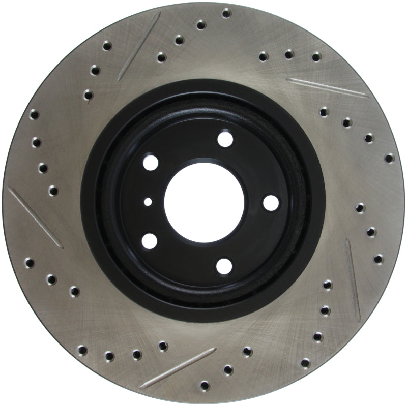 Load image into Gallery viewer, Stoptech 127.42080L ST Slot &amp; Drill Brake Rotors
