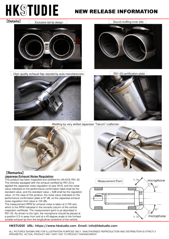 Load image into Gallery viewer, Hks HKSTUDIE-EX001 HKS HKSTUDIE Exhausts
