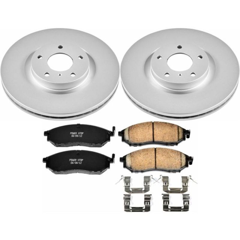 Load image into Gallery viewer, Powerstop CRK112 PSB Z17 Evolution Coated Kit

