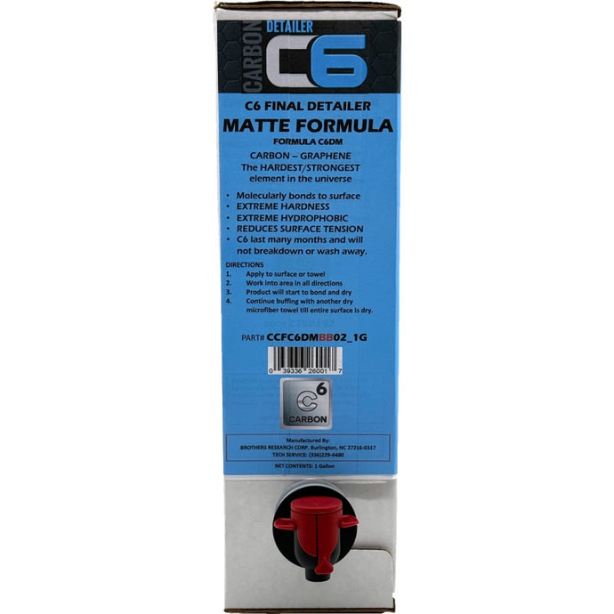 Cycle Care Formulas CCFC6MBB02_1G C6 Detailer - Matte Formula