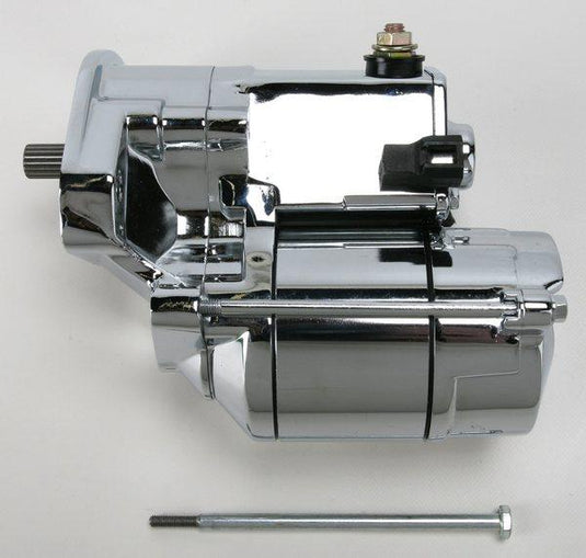 Drag Specialties 2110-0446 High-Performance 1.7kW Starter Motor - Chrome