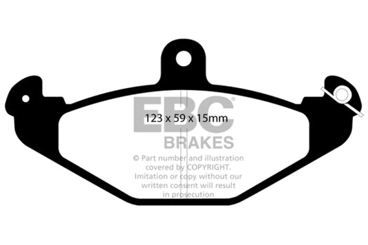Ebc DP3885C EBC Redstuff Brake Pad Sets